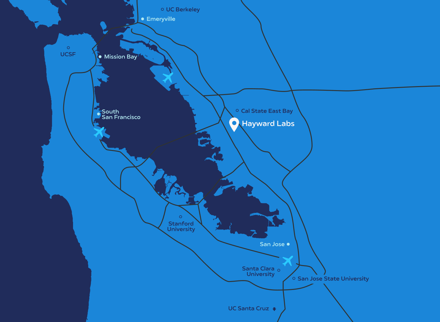 Map homepage hayward