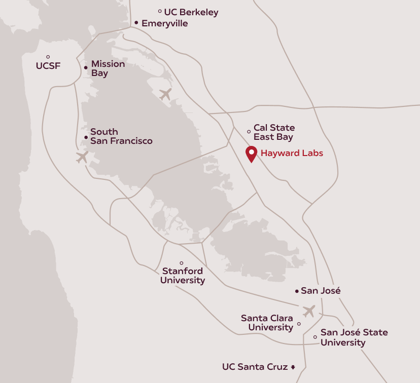 Map Mobile Hayward